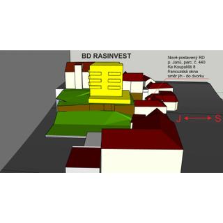 Fotomontáž BD Klapkova 438/1